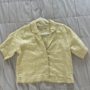 Madewell Yellow Top